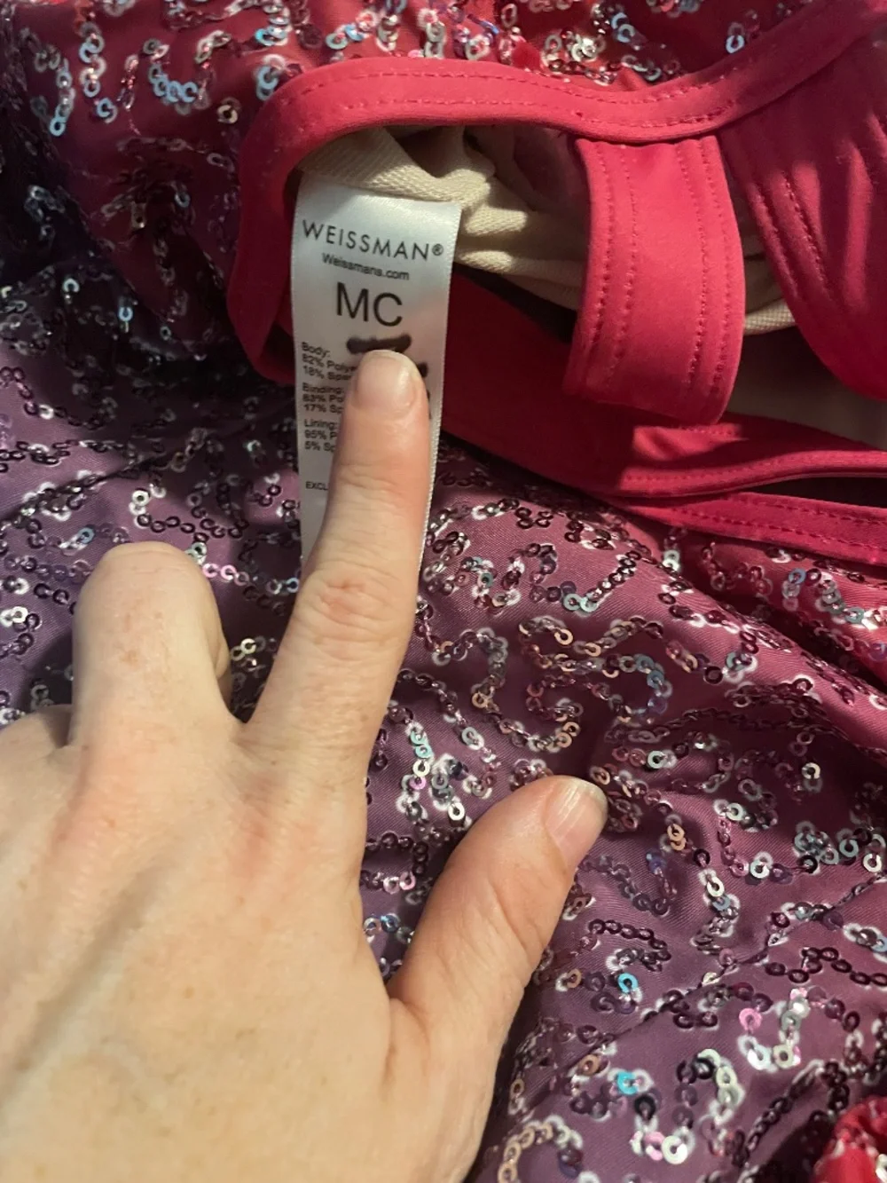 MC Ombré Acro Costume